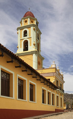 Fototapeta na wymiar Church of St. Francis in Trinidad. Cuba