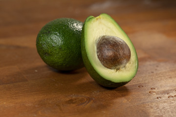 Avacado on Wood
