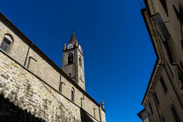 Fototapeta na wymiar Church of San Giovanni Battista in Bossolasco, Piedmont - Italy