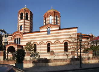 Fototapeta premium Orthodox church of St. Nicholas in Batumi. Autonomous Republic of Adjara. Georgia