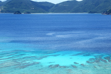 加計呂麻島の海