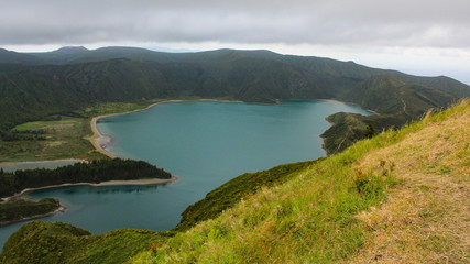 Fototapeta na wymiar Lagoa do Fogo, Açores
