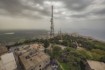 Medieval Town of Erice on Sicily