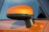 Side mirror with turn signal of a car