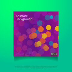 abstract colorful cover template with gradient shape composition design concept background vector illustration.