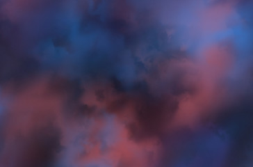 Colorful space nebula. Illustration, for use with projects on science, and education. Plasmatic nebula, deep outer space background with stars. Universe filled with stars, nebula and galaxy