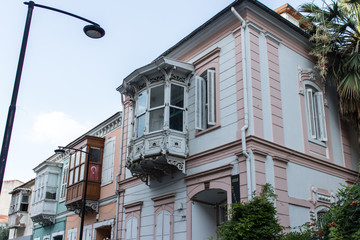 perspective shoot from an old style building