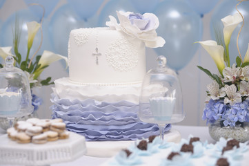 cake for catholic christening