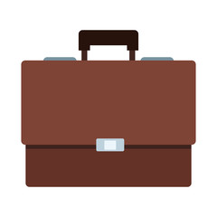 Business briefcase symbol isolated vector illustration graphic design
