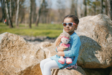 girl in park