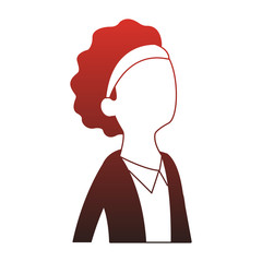 Executive business woman cartoon vector illustration graphic design