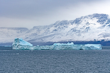 Large Iceberg off the Coast of Greenland