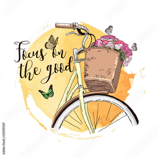 Bicycle Drawing Basket Bicycle Collection