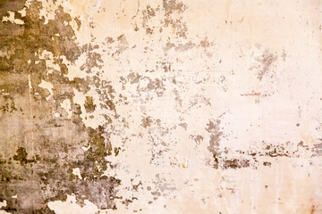 Fototapeta premium Peeling Paint on an Ancient Plastered Wall
