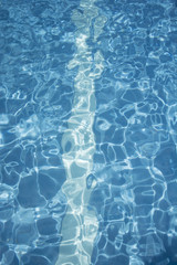Swimming pool water background.