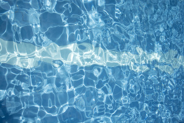 Swimming pool water background.