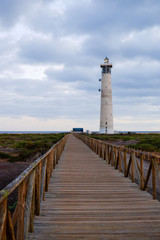 Lighthouse in Morro Jable Fuerteventura Spain