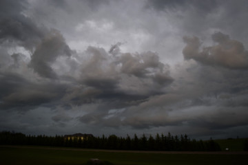 Storm clouds