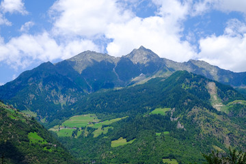 Fototapeta na wymiar Mountains Dolomits in South Tyrol.