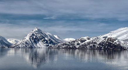 Fototapeta na wymiar Altafkord, Norvège