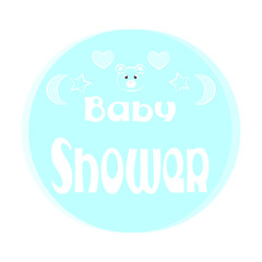 Baby shower background