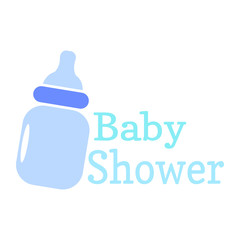 Fototapeta premium Baby shower background