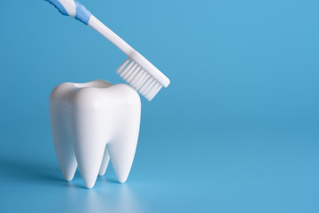 Fototapeta na wymiar healthy dental equipment tools for dental care Professional Dental concept
