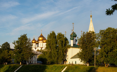 the Church against the blue sky