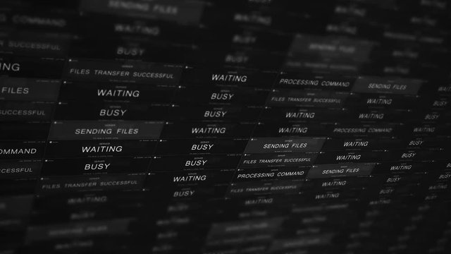  Black and White Computerized network file management system  - 