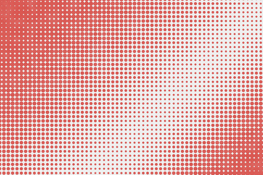 Premium Vector  Black and red dotted halftone gradient background