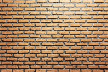 Old red brick wall texture background.