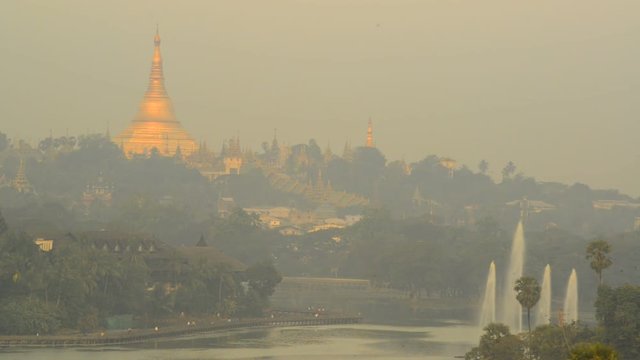 Shwedagon Pagoda is one of the most famous tourist destinations and one of the most beautiful pagodas in Yangon