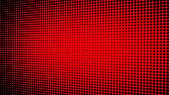 A red halftone background coming out of a green one with a star shape. Put your text with a fancy font to create a comic strip cartoon animation.
