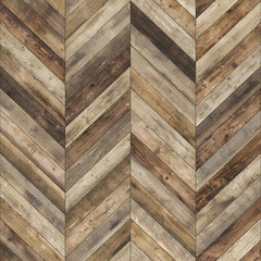 Seamless wood parquet texture old