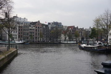 Fototapeta na wymiar Waterlooplein Amsterdam
