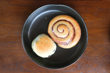 danish pastry and scone dish