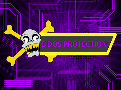 Ddos Protection Denial Of Service Security 2d Illustration