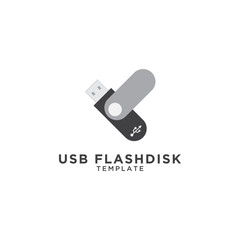 USB flashdisk graphic design template