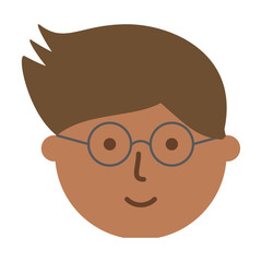 cartoon man icon