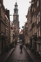 Fototapeta na wymiar Streets of Amsterdam