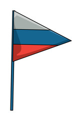 Russia flag design