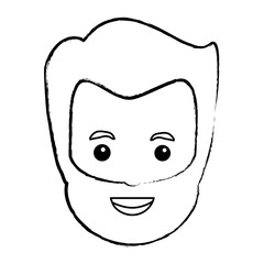 cartoon man icon