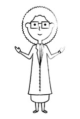 woman teacher icon