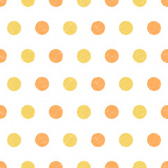 Pattern with Hand Drawn Circles