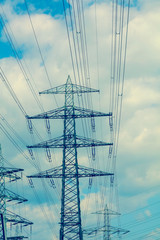 Strommast Stromleitung Strom 