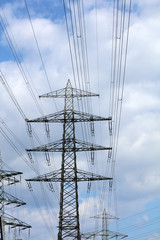 Strommast Stromleitung Strom 