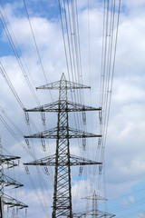 Strommast Stromleitung Strom 