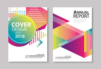 Abstract modern geometric cover and brochure design template background. Use for poster, book, report, corporate, annual, business, magazine, banner, flyer.