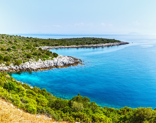 Coast of the Aegean Sea, Peloponnese. Near Phournaka.