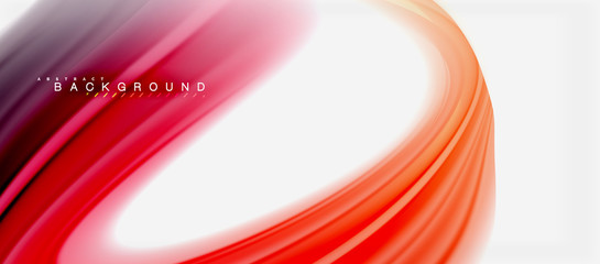 Rainbow fluid colors abstract background twisted liquid design, colorful marble or plastic wavy texture backdrop, multicolored template for business or technology presentation or web brochure cover